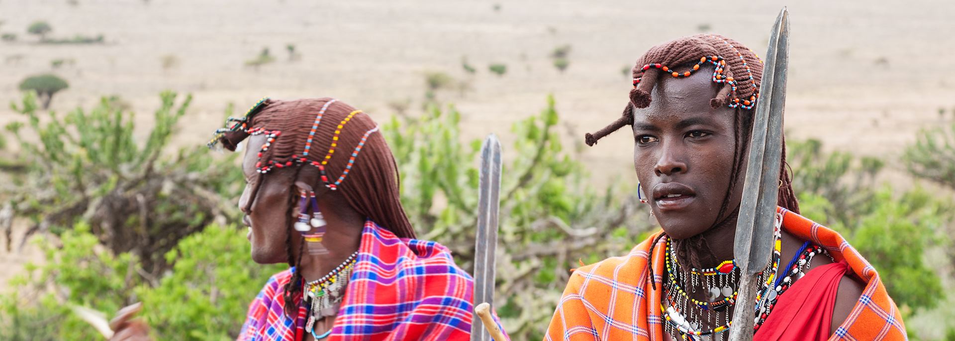 Masai warriors, Kenya