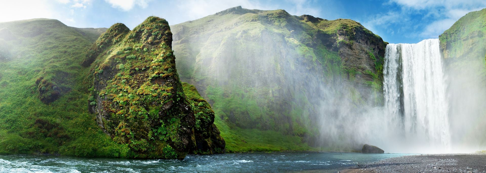 Skógafoss Waterfall