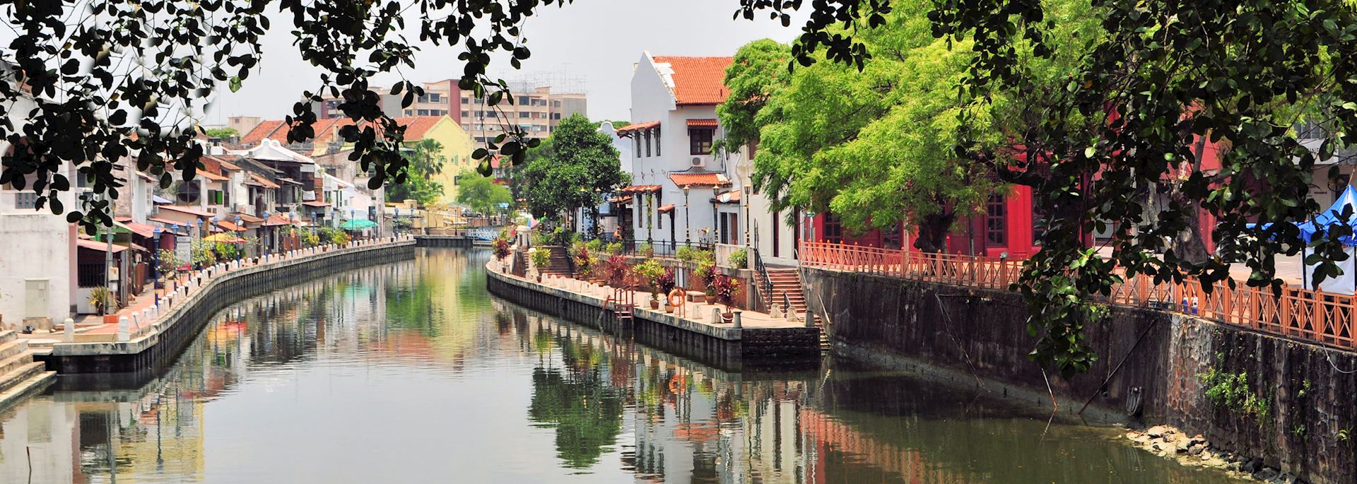 Waterfront houses, Malacca