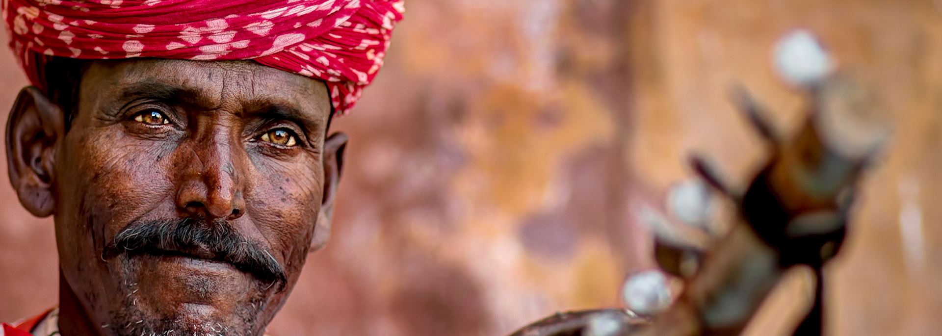 Indian musician in Jaipur